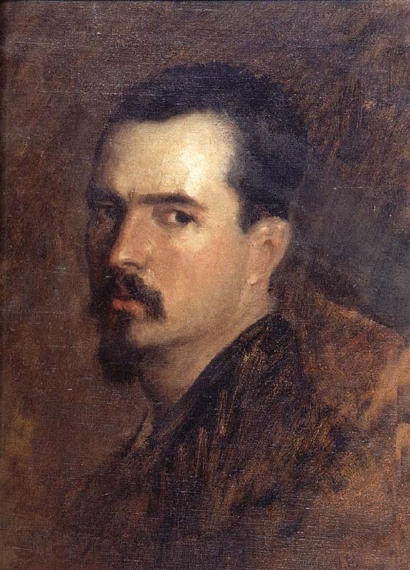 Nicolae Grigorescu Self Portrait